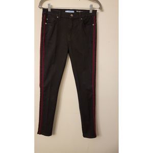 7 For All Mankind‎ the high waist skinny black size 28 women